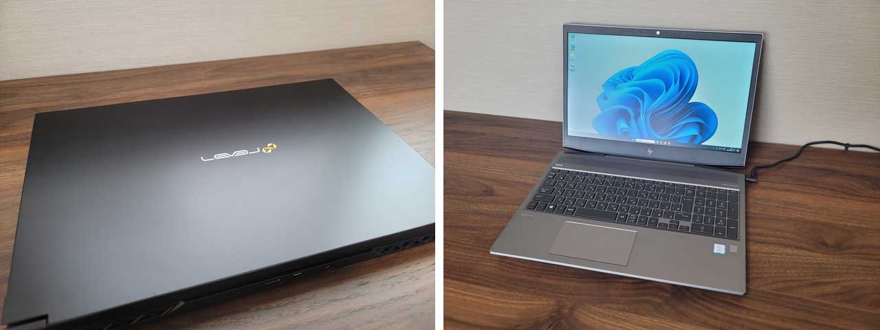 私のノートパソコン